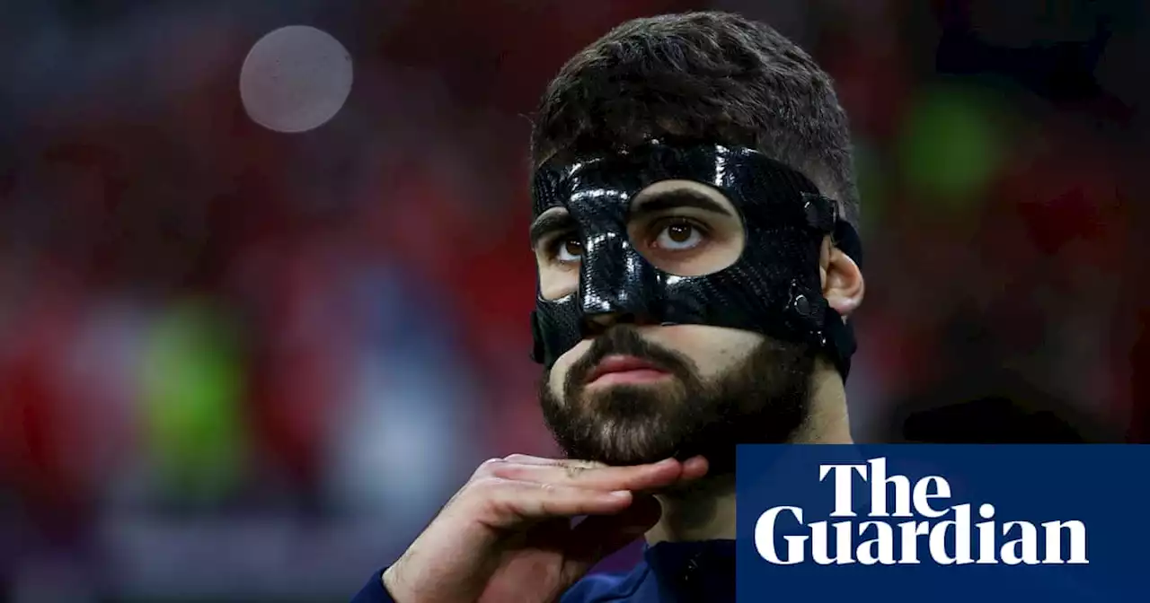 Why are World Cup players wearing strange face masks on the pitch?