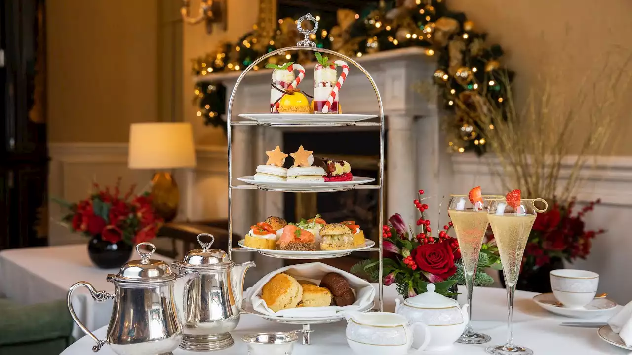 Step into Christmas with a spot of festive Afternoon Tea