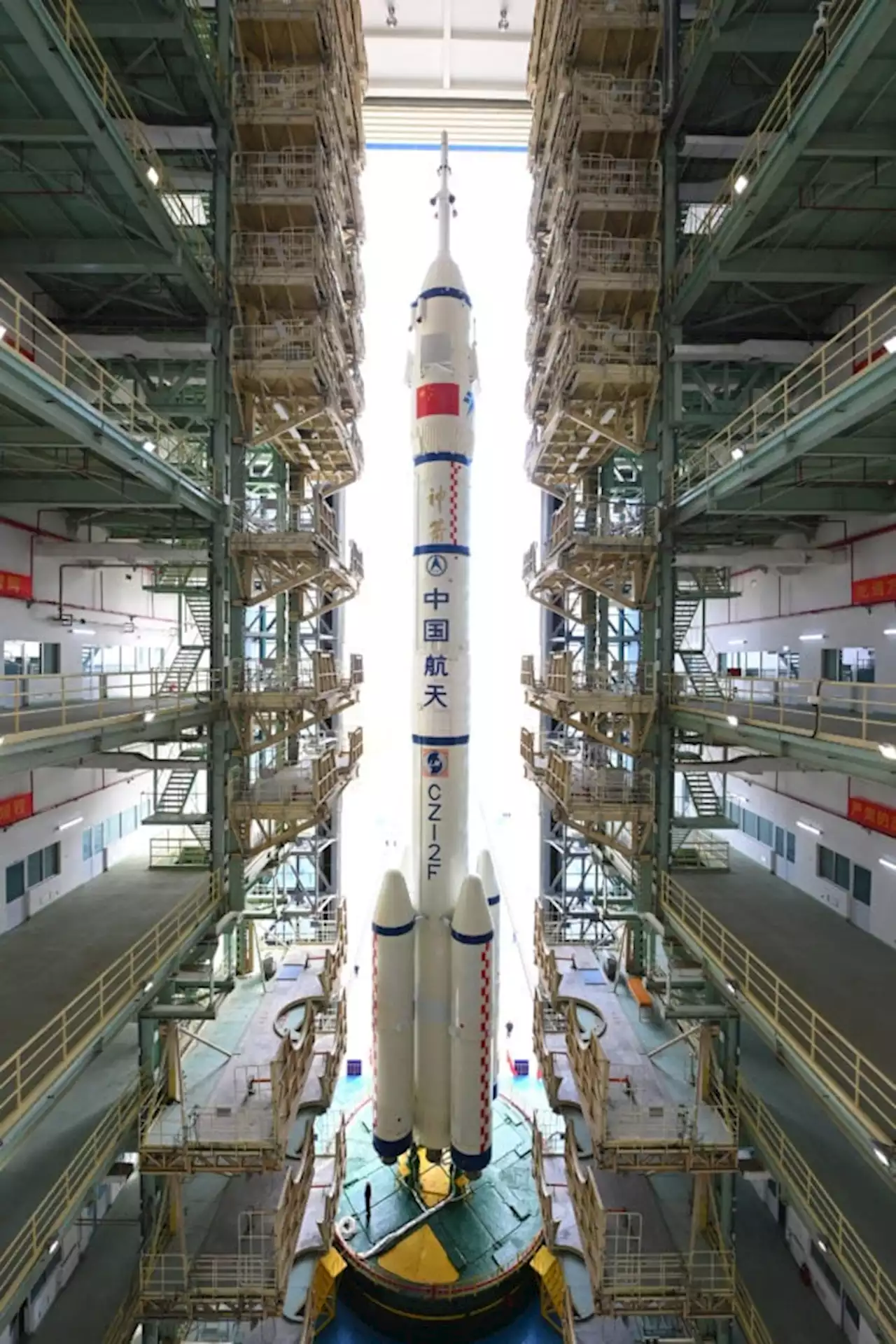 China set to launch Shenzhou-15 spacecraft to its space station on Tuesday