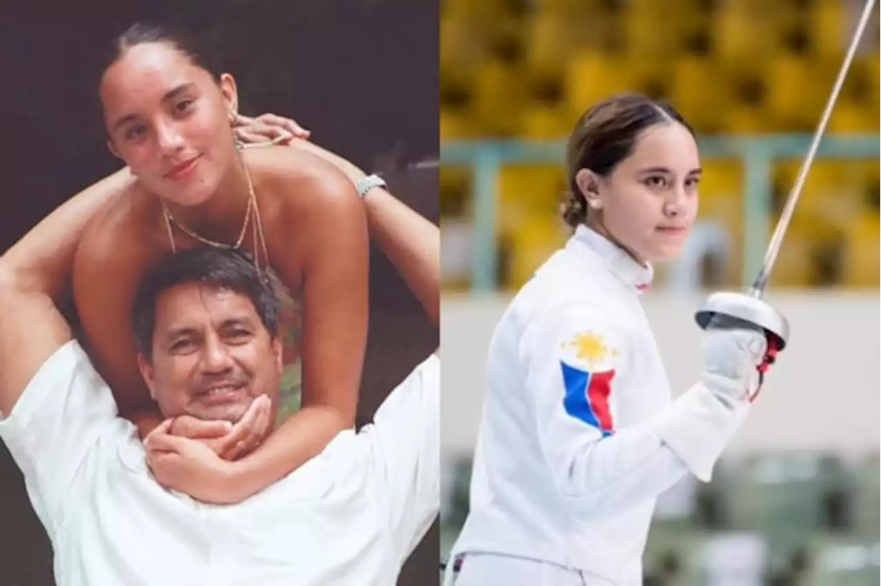 Richard Gomez proud dad to daughter Juliana who won a fencing tilt in Thailand