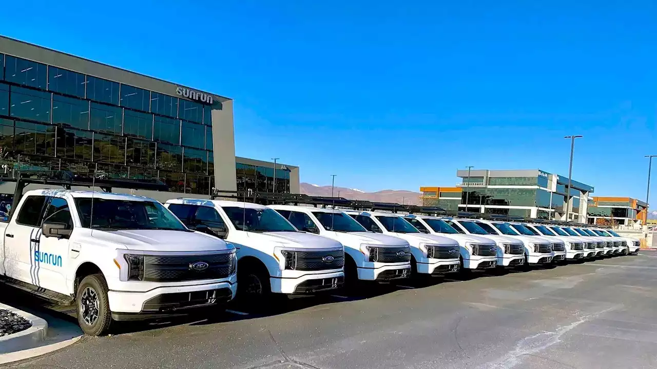 America's Number One Solar Provider Unveils Ford F-150 Lightning Fleet