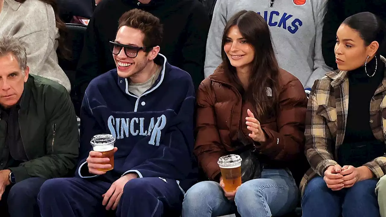 The NBA Hard Launches Pete Davidson and EmRata