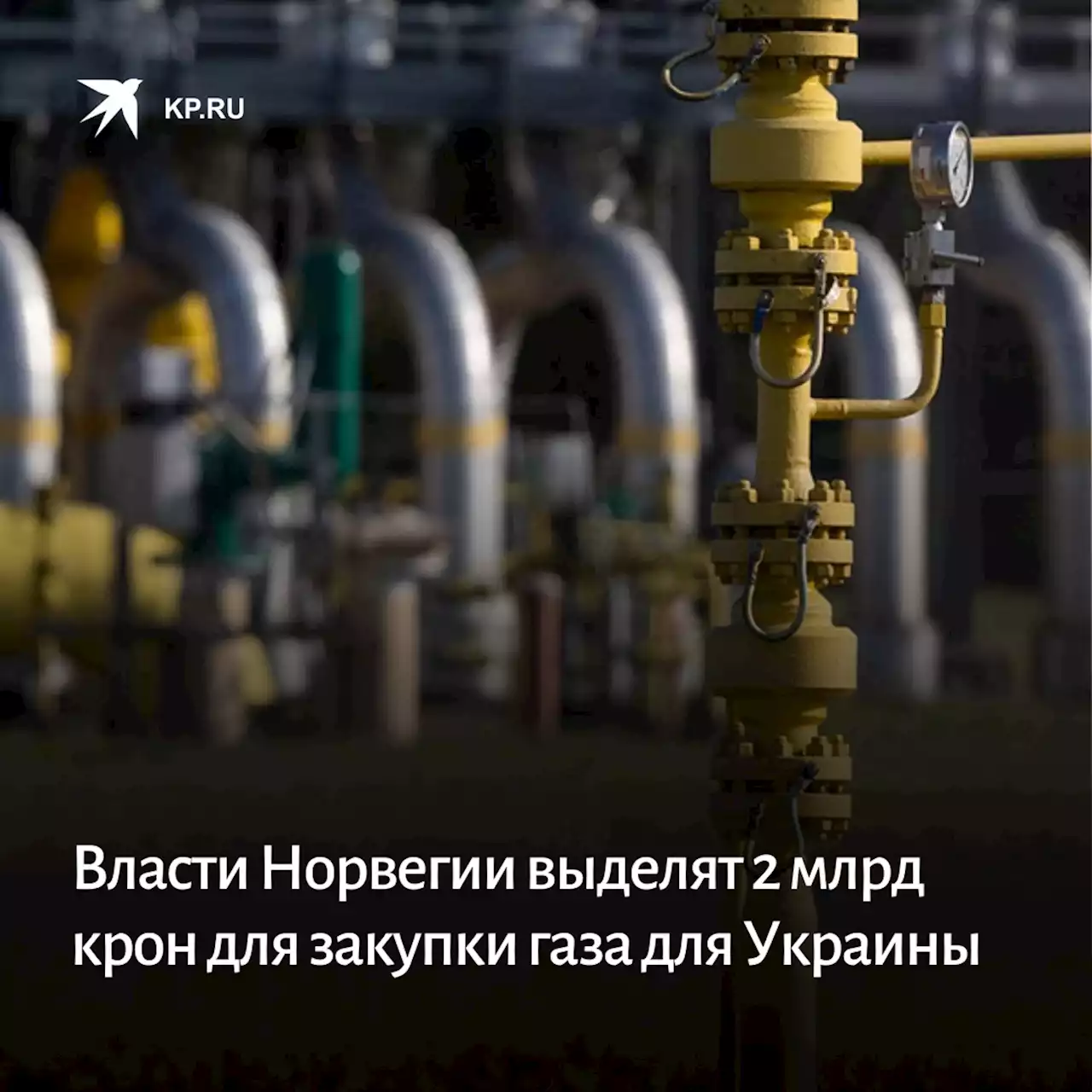 Власти Норвегии выделят 2 млрд крон для закупки газа для Украины