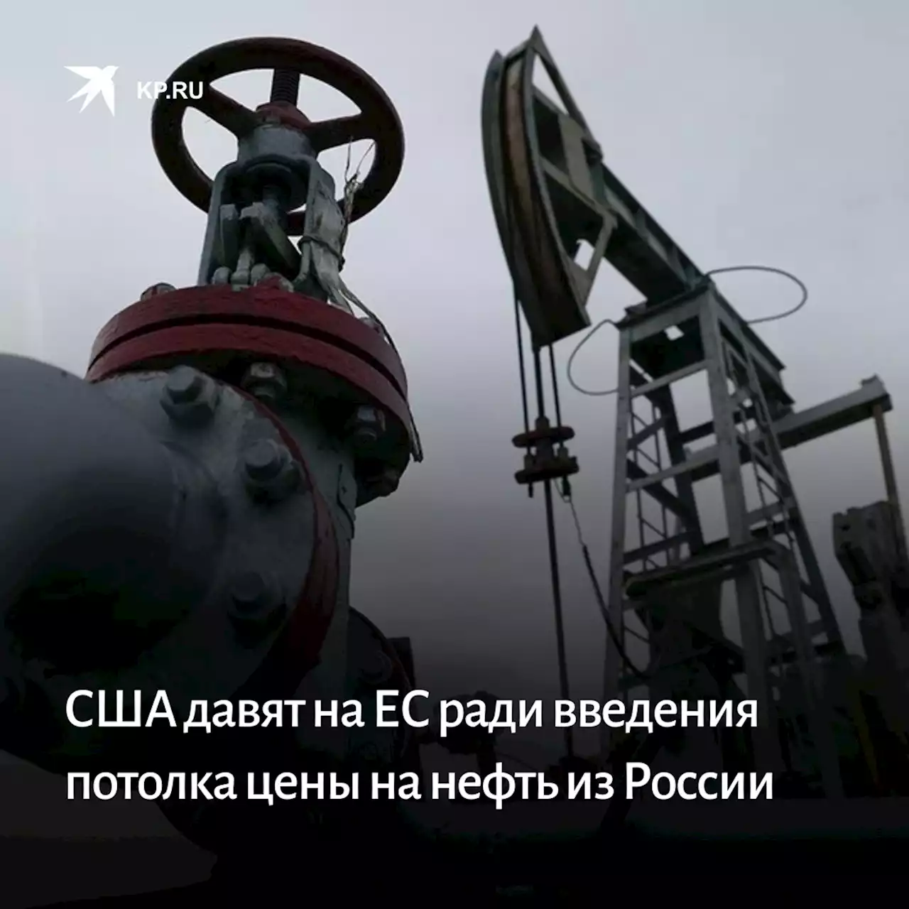 Politico: США давят на ЕС ради введения потолка цены на нефть из России