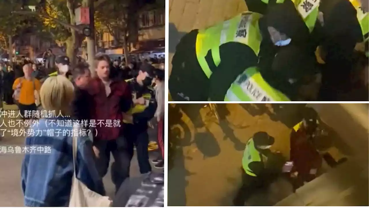 BBC journalist arrested in Shanghai during COVID protest