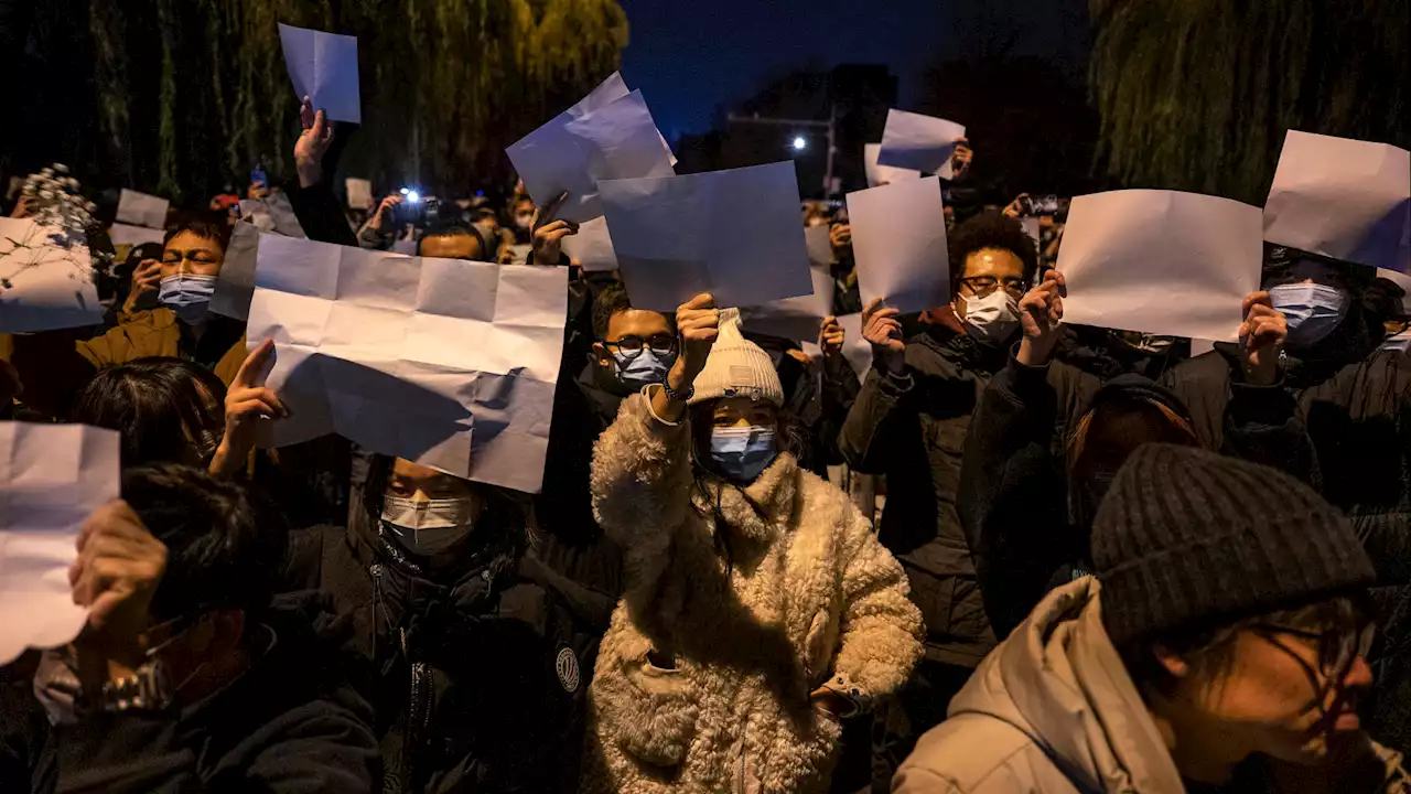 Ce slogan des manifestants chinois a retenu l’attention du monde du cinéma