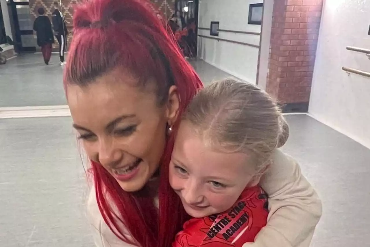 Strictly's Dianne Buswell and Tyler West made a glittering impression at this Blackpool dance school