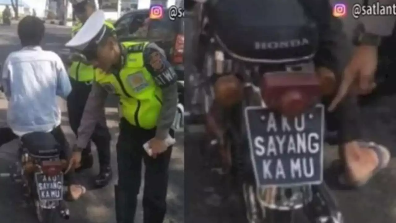 Ingat, Kendaraan Tanpa Pelat Nomor Bakal Dikandangkan Polisi