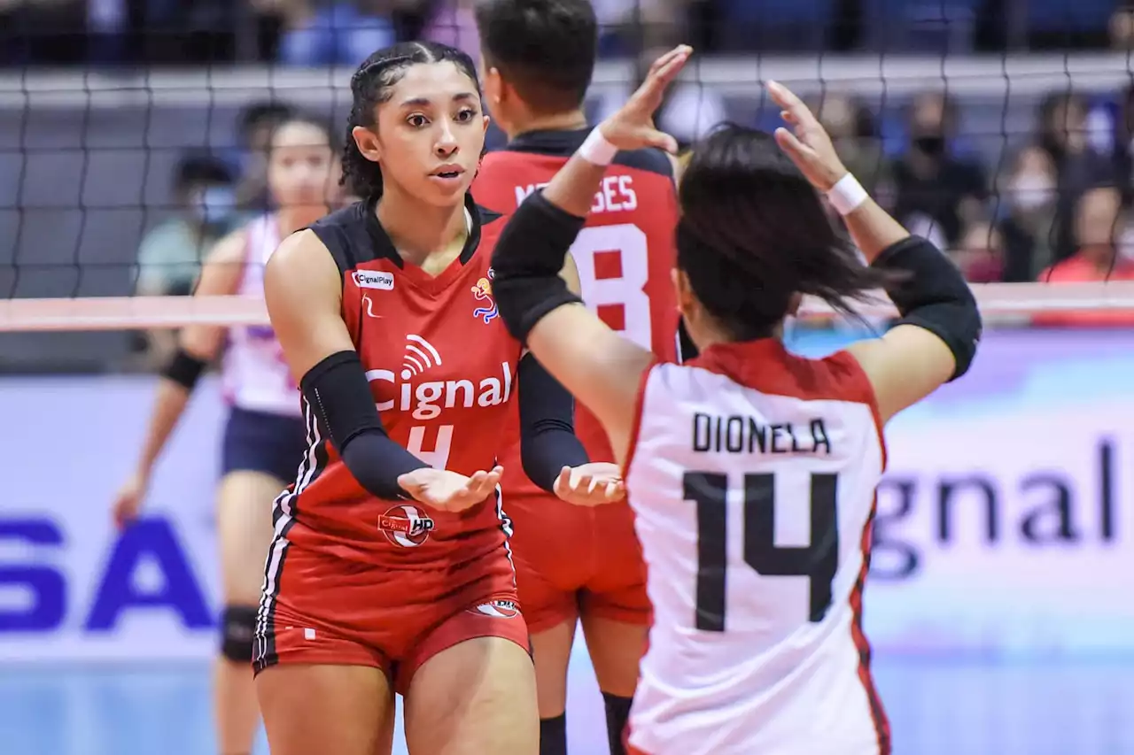 Cignal frustrates Creamline, nears PVL finals