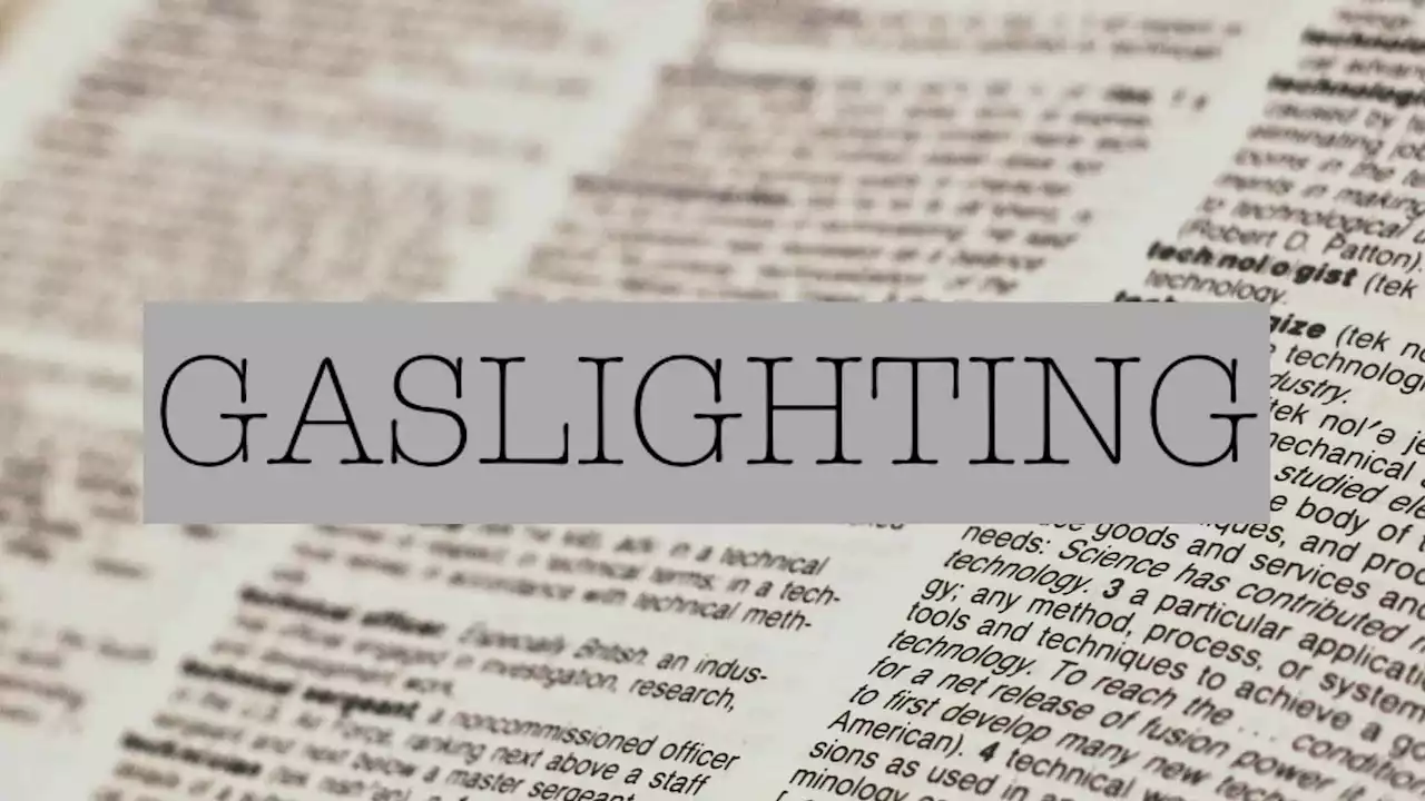 'Gaslighting' is Merriam Webster's 2022 word of the year