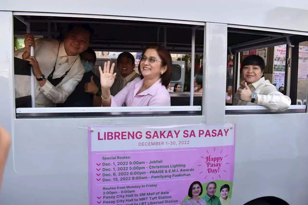 Pasay City LGU launches 'Libreng Sakay'