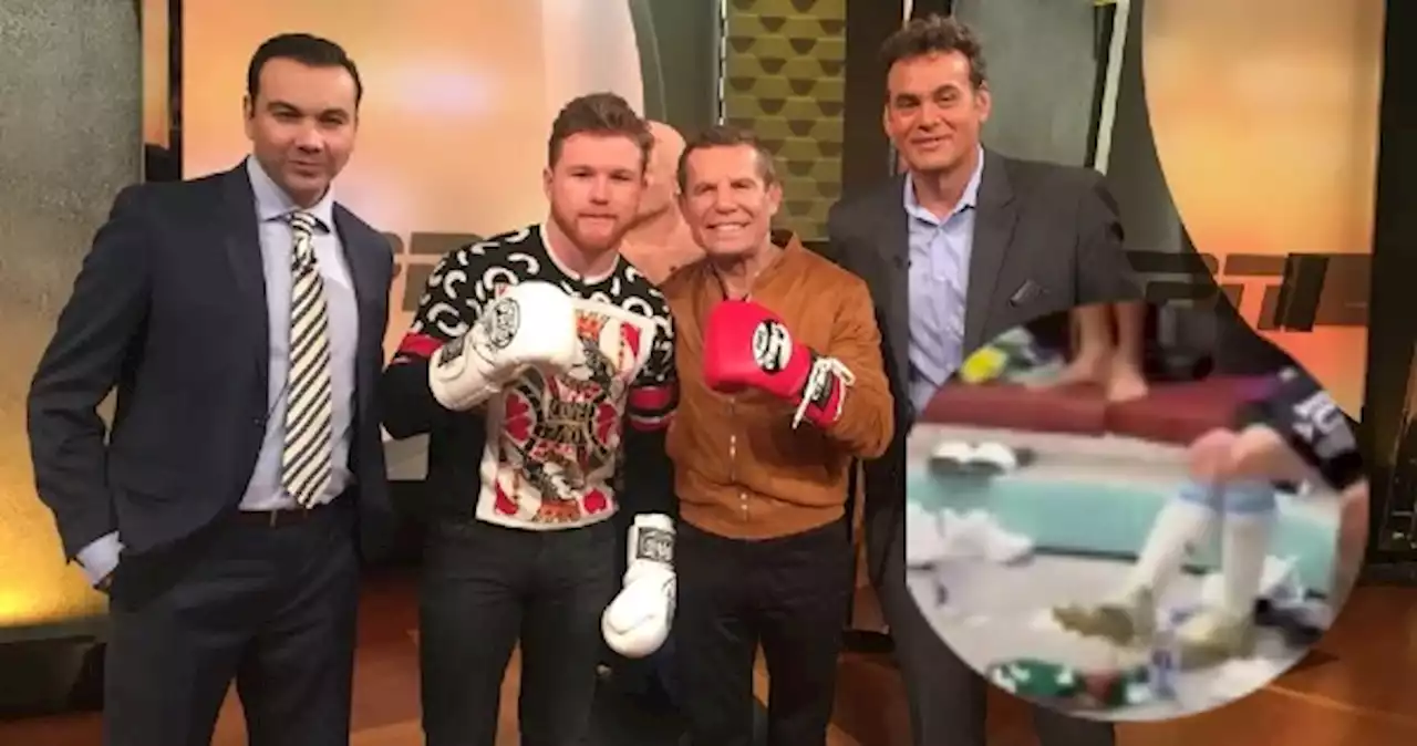 Faitelson le dice entre líneas pelado e ignorante al Canelo