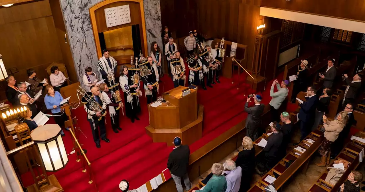 Tears at synagogue before it's demolished for Gary Neville's £200m development