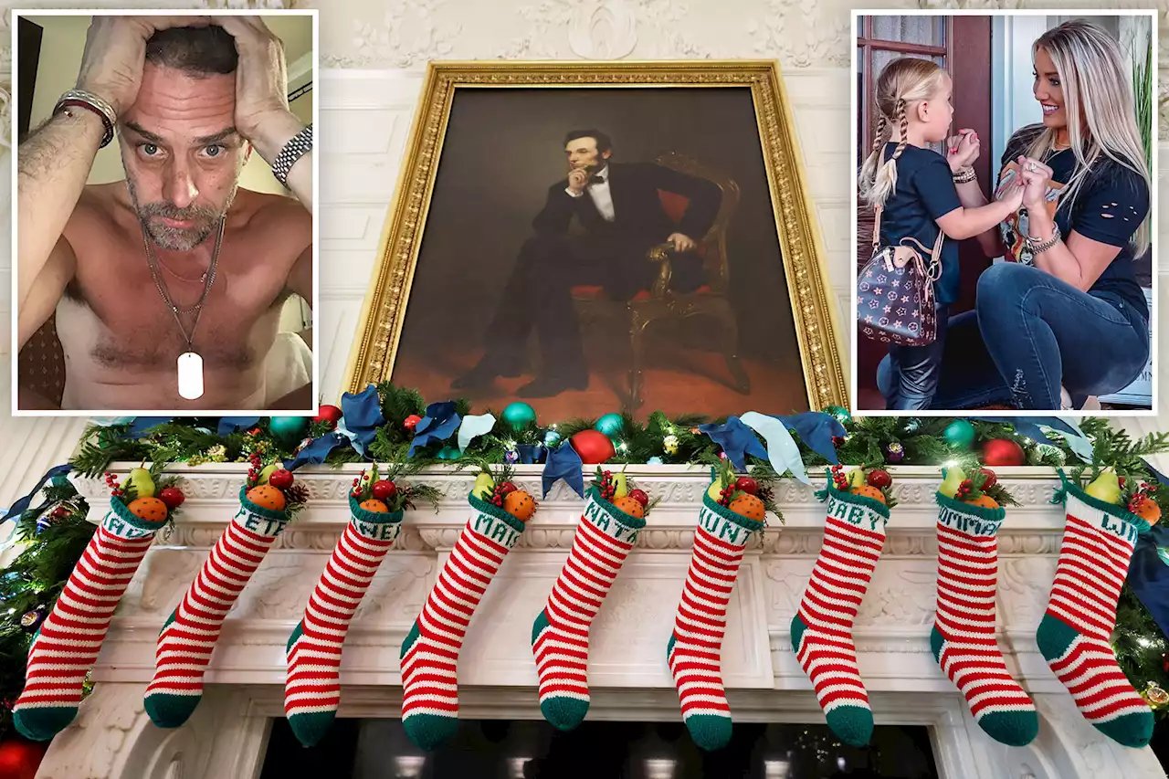 Hunter Biden’s love child snubbed again in White House stocking display