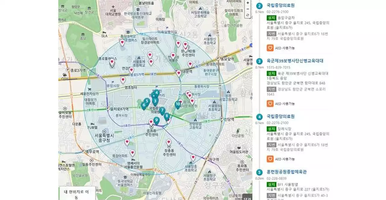 있어도 지도 안 뜨는 AED... 설치·신고의무 강화해야