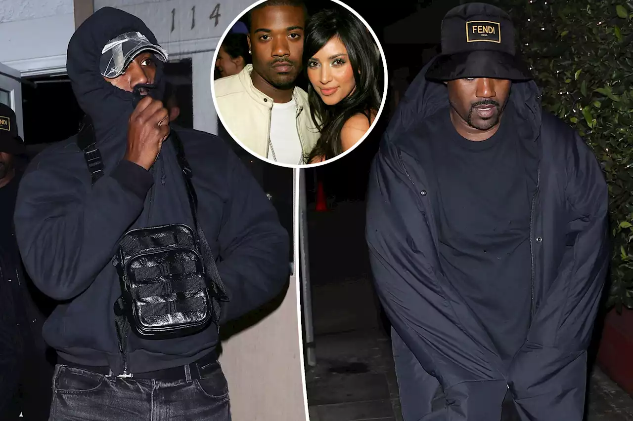 Kanye West dines with Kim Kardashian’s ex Ray J amid ongoing backlash