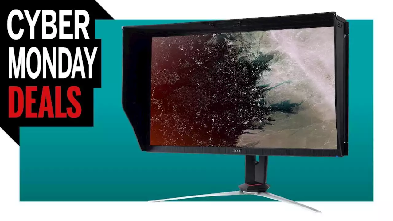 I had to double take: this 4K gaming monitor is under half price for Cyber Monday