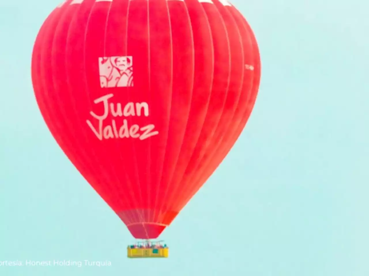 Juan Valdez llega en globo Capadocia y se posiciona en mercado turco