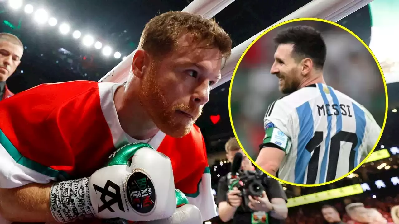 'Canelo' Álvarez, caliente porque Messi 'pisó' camiseta de México: lo puso a pedirle a Dios - Pulzo