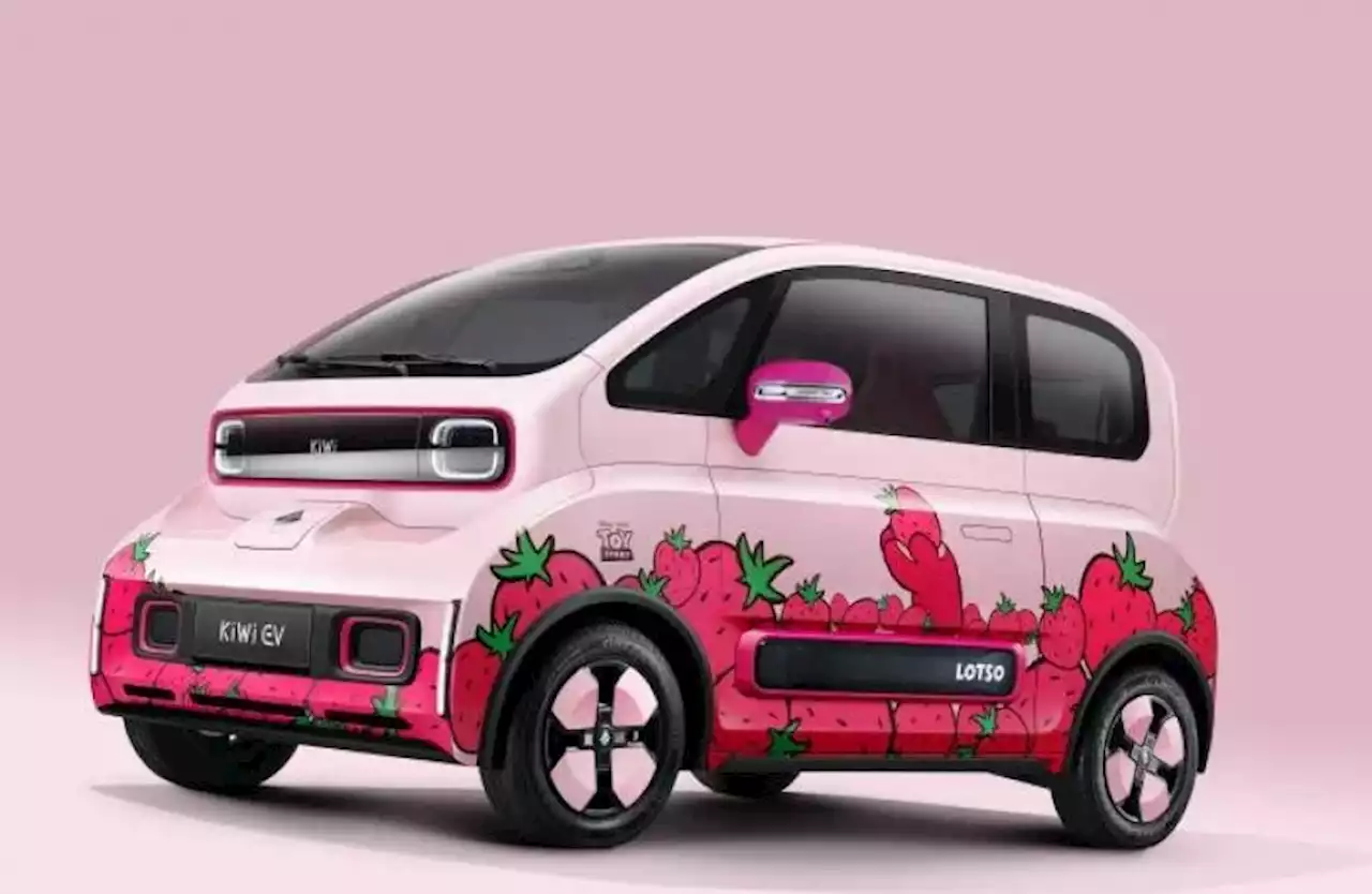 Ini Tampilan Wuling KiWi EV Lotso Toy Story yang Serba Pink |Republika Online