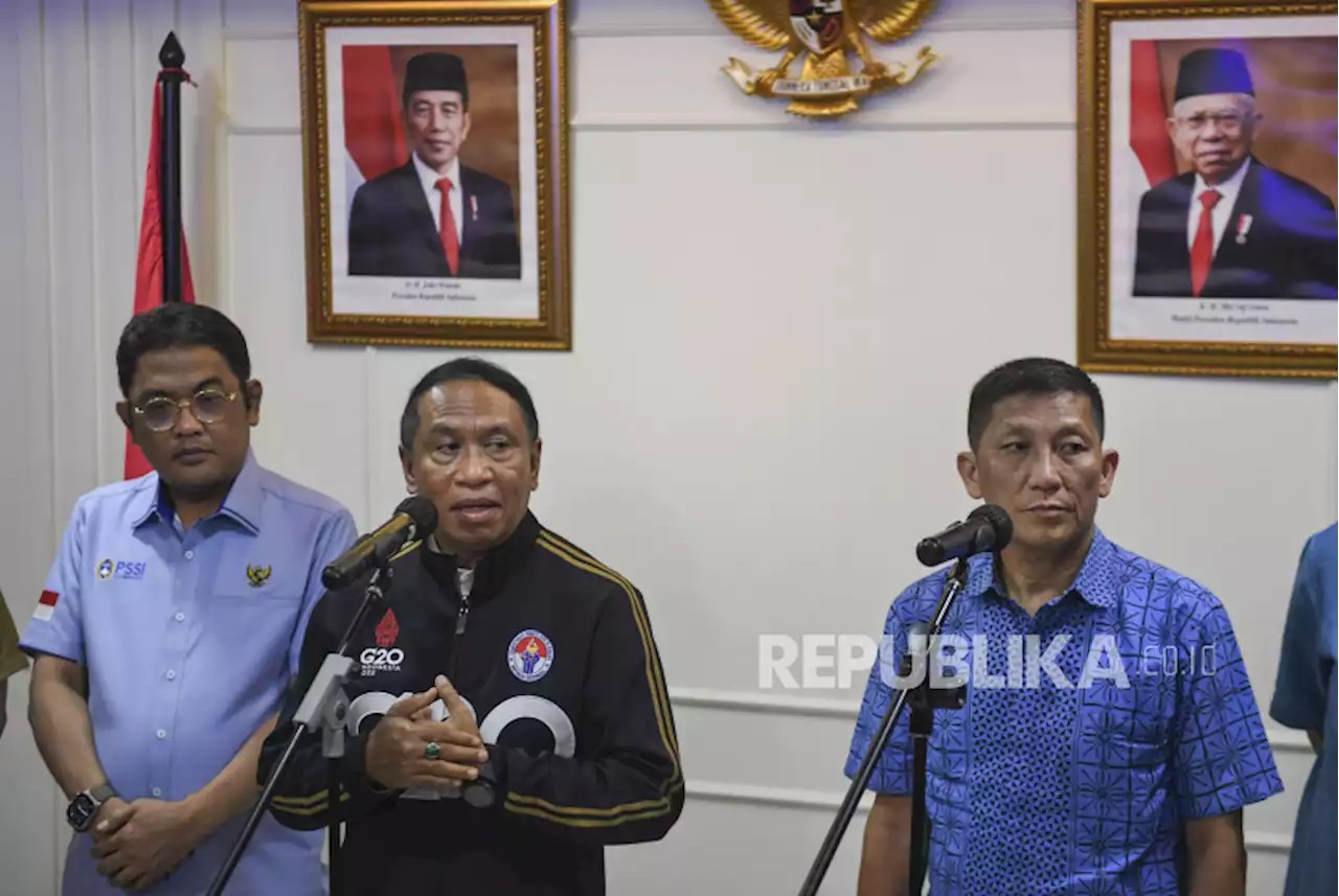 Rakor Bersama Polri dan PSSI, Menpora Jelaskan Pentingnya Kompetisi Bergulir Kembali |Republika Online