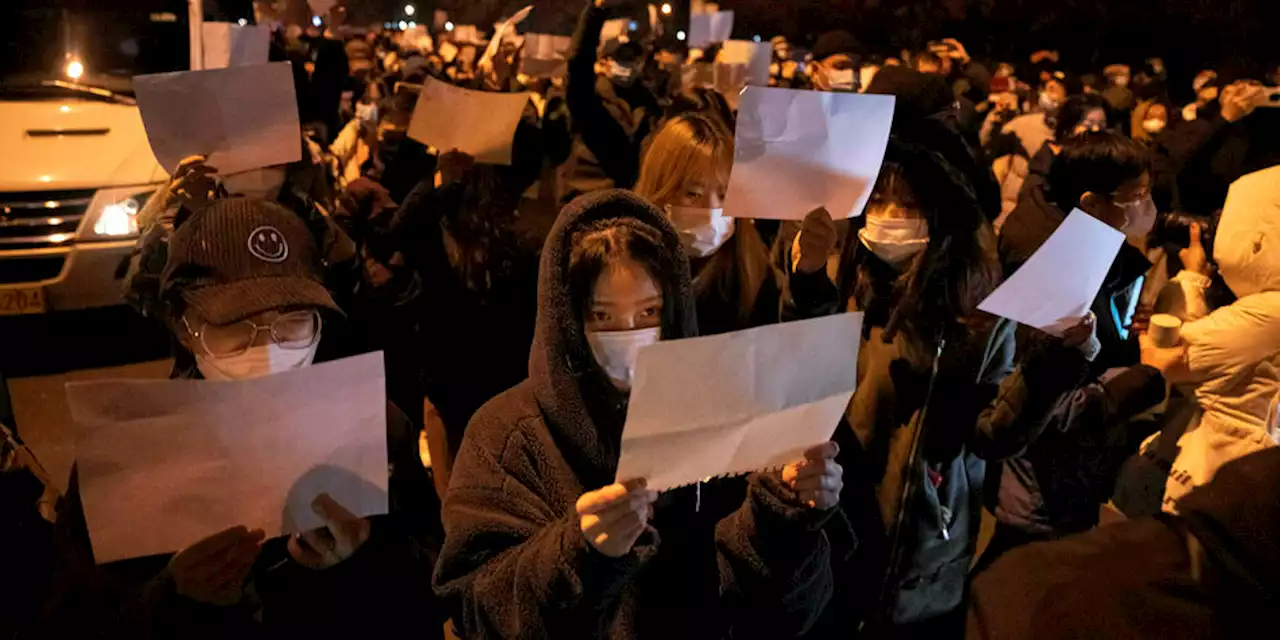 Demonstrationen in China: Tausende protestieren in Peking