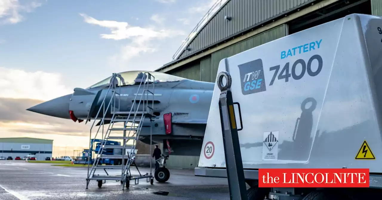 RAF Coningsby Typhoon jets to benefit from electric units - cutting costs and emissions