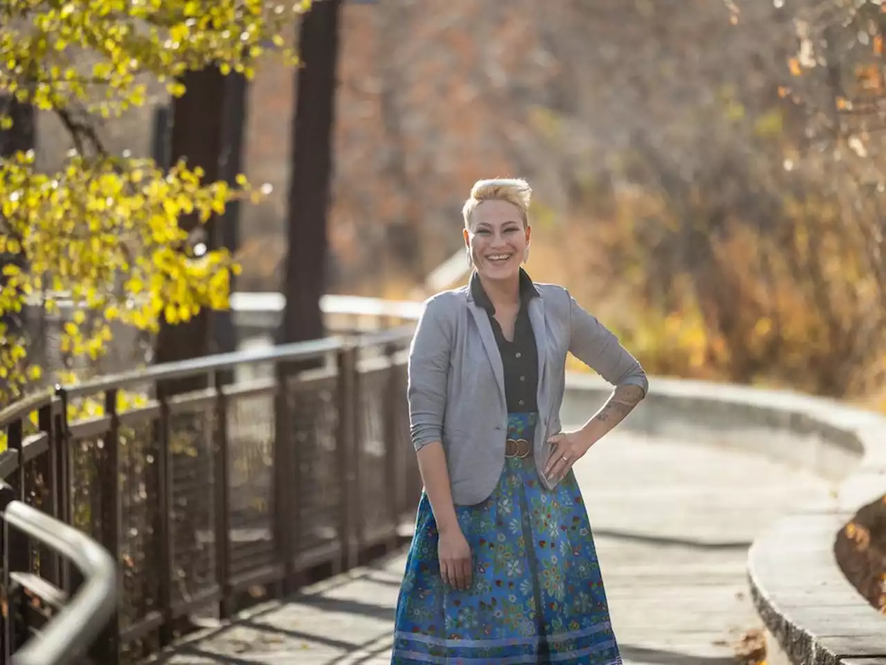 'Dancing is healing': Courtney-Dawn Anaquod models mental health through Métis jigging