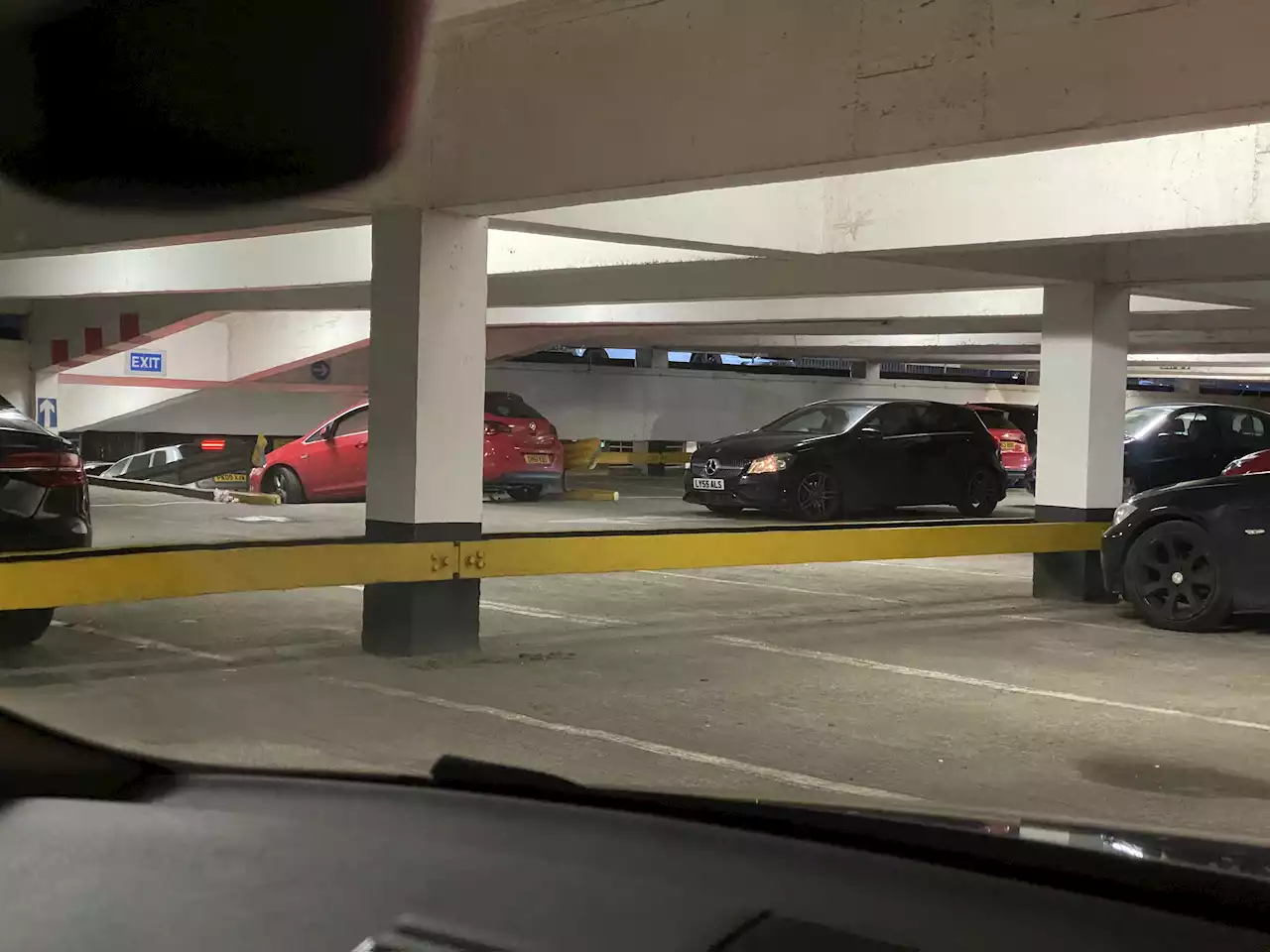 Drivers call cops as they're trapped for 4 HOURS trying to leave car park