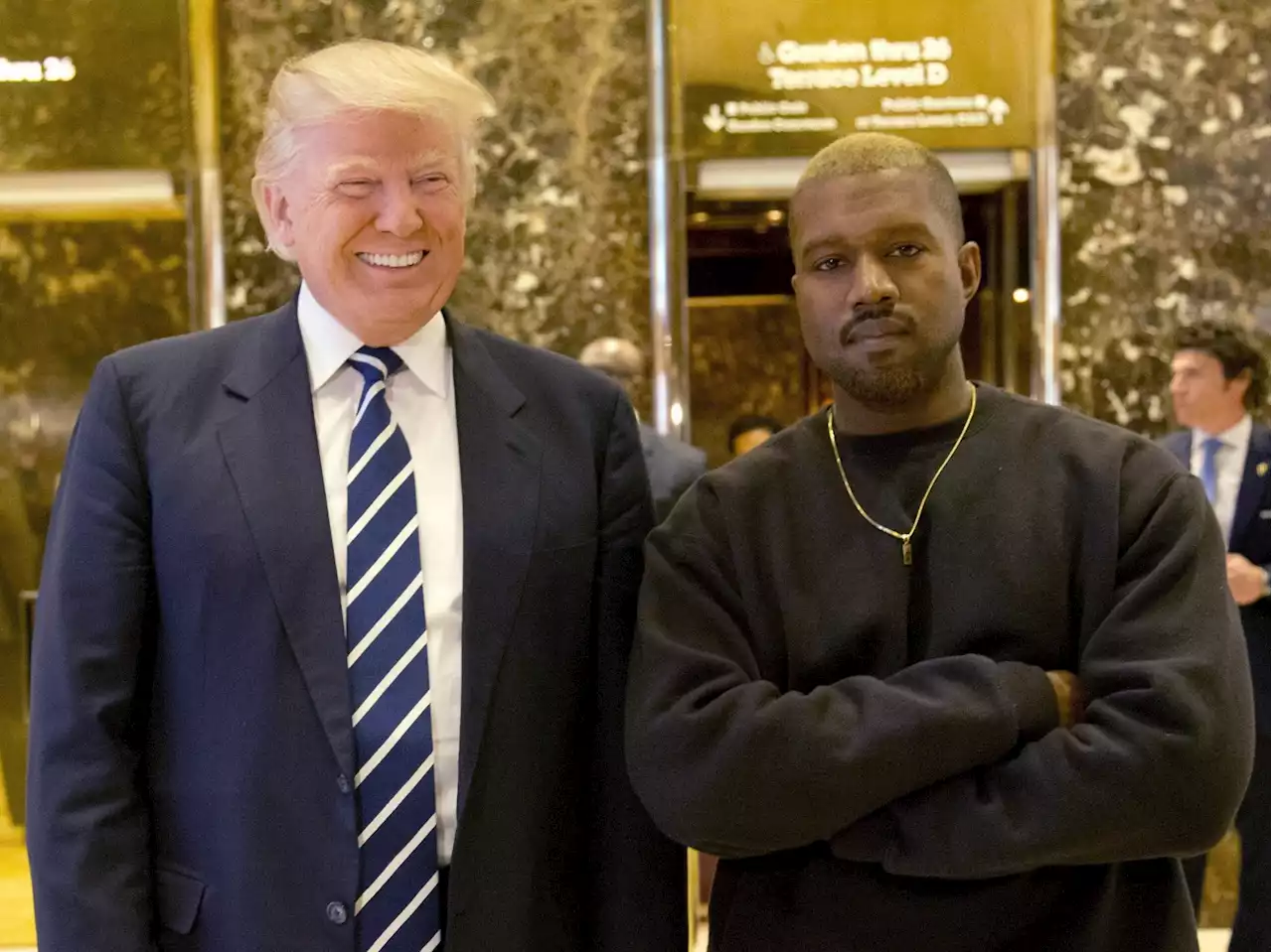 Kanye West says Trump burned Kim, 'screamed' he'll lose 2024 election