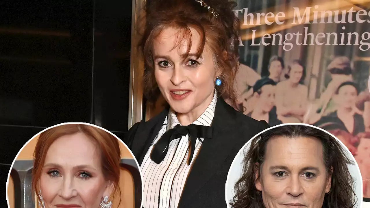 Johnny Depp 'Completely Vindicated' & JK Rowling Was 'Hounded', Says Helena Bonham Carter