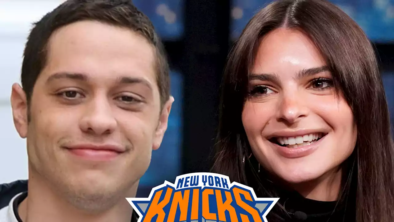 Pete Davidson, Emily Ratajkowski Surface Together at Knicks Game