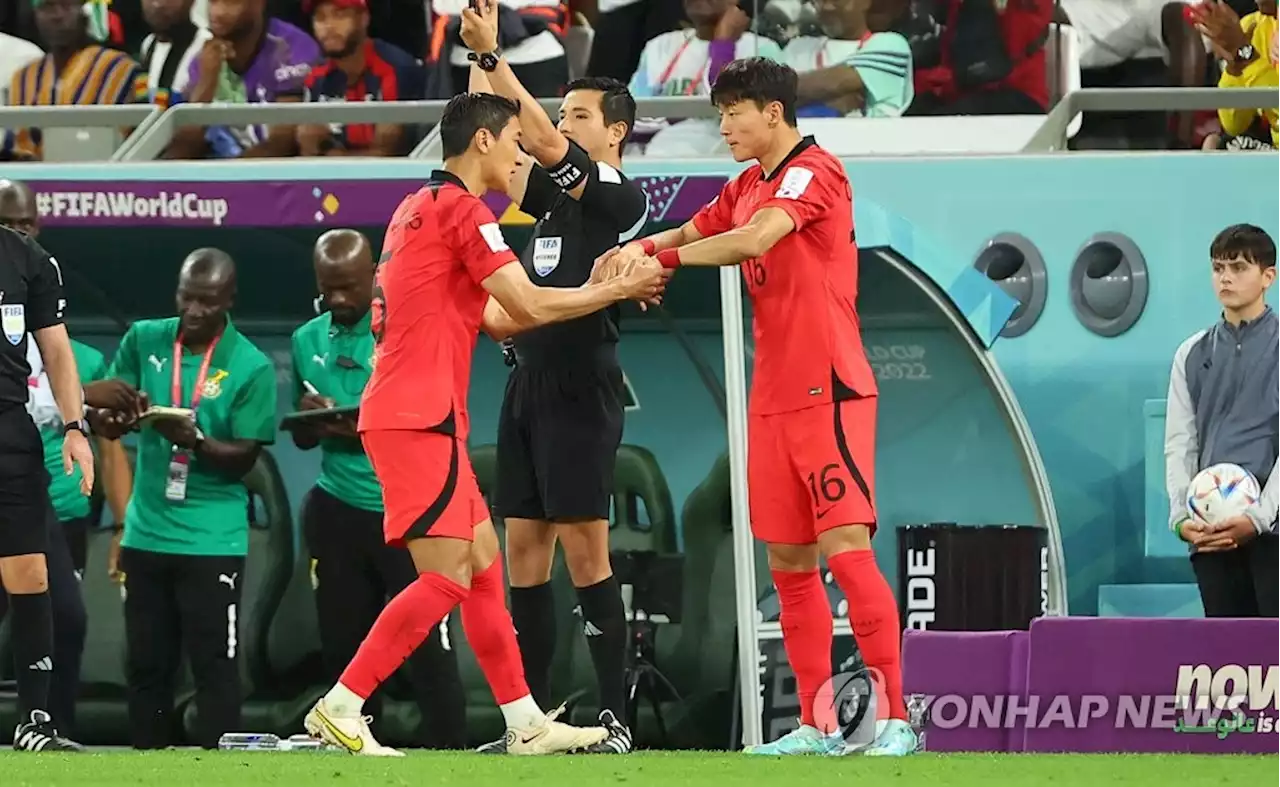 [월드컵] '교체 투입' 황의조 '아쉬운 결과지만 선수들 열정 자랑스러워' | 연합뉴스