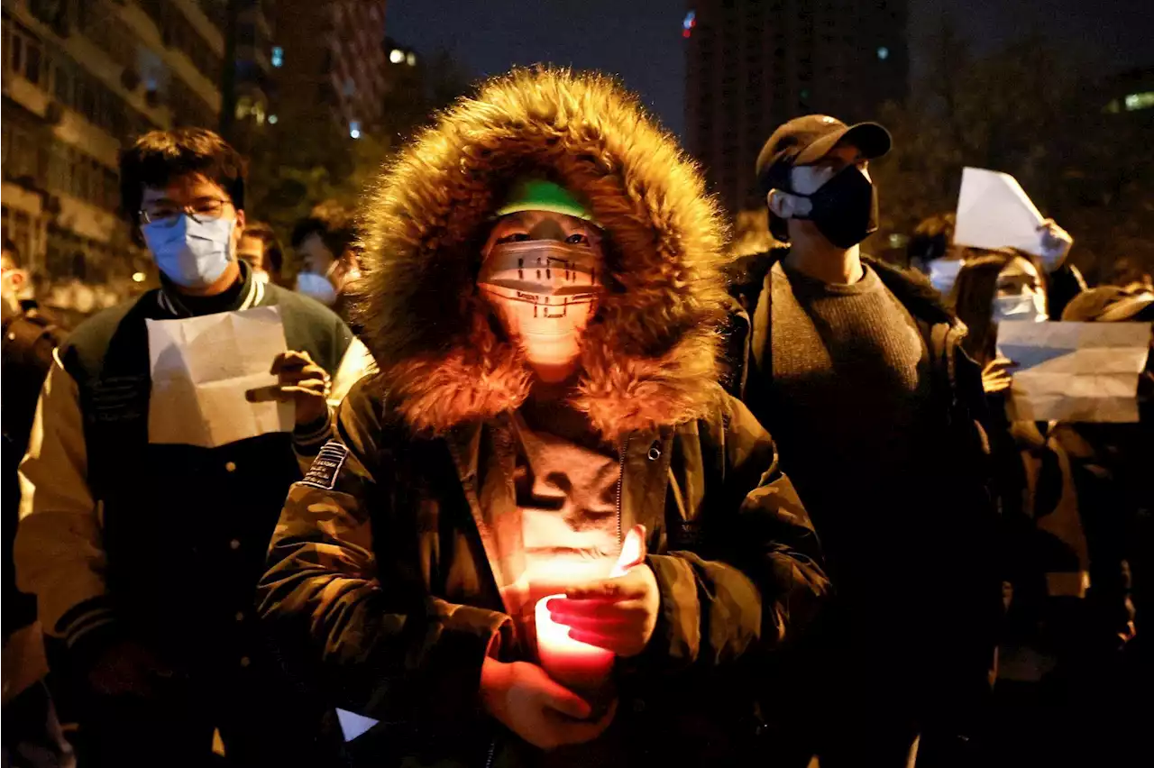 China-Proteste erreichen die Schweiz: Demonstrierende versammeln sich zum Protest gegen die Politik Chinas