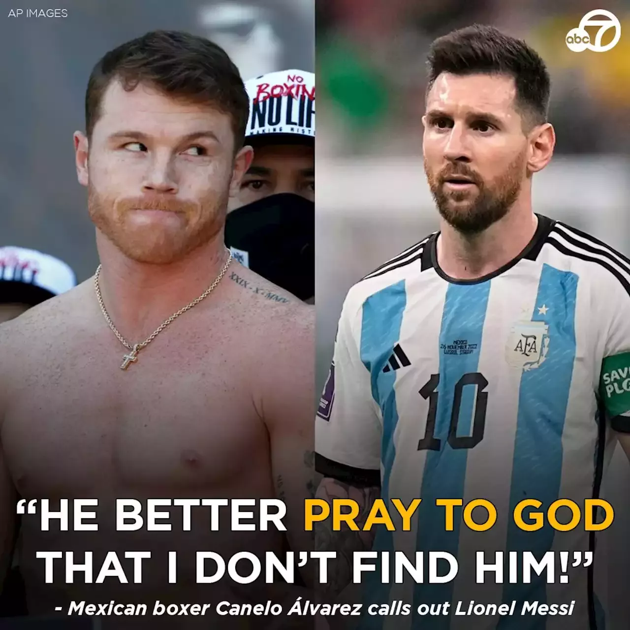 Mexican Boxer Canelo Álvarez Calls Out Argentina Star Lionel Messi Over