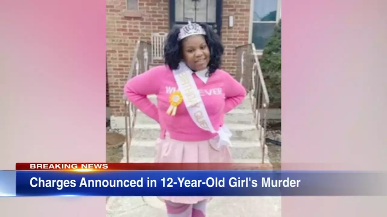 Chicago police announce 2 charged in March fatal shooting of girl, 12, celebrating birthday