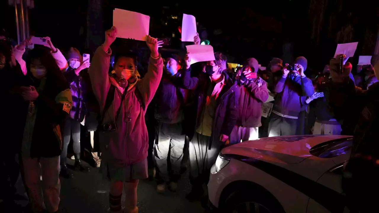 Protests over China's COVID rules spreads to Hong Kong after mainland rallies