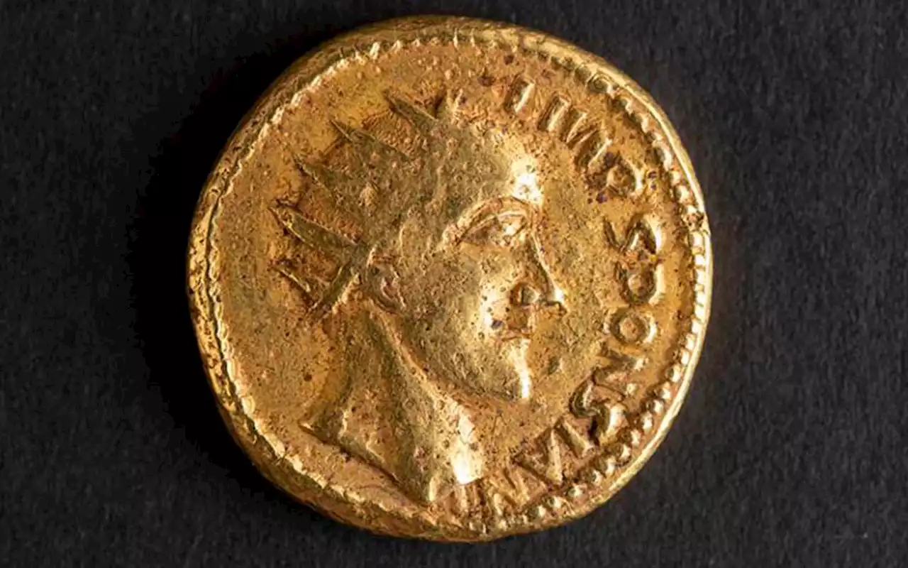 Sponsian fue emperador romano; moneda de oro siglos atrás clasificada como falsa lo confirma