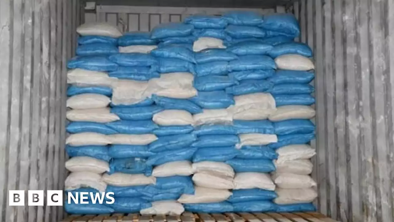 Four men arrested after cocaine worth £140m seized