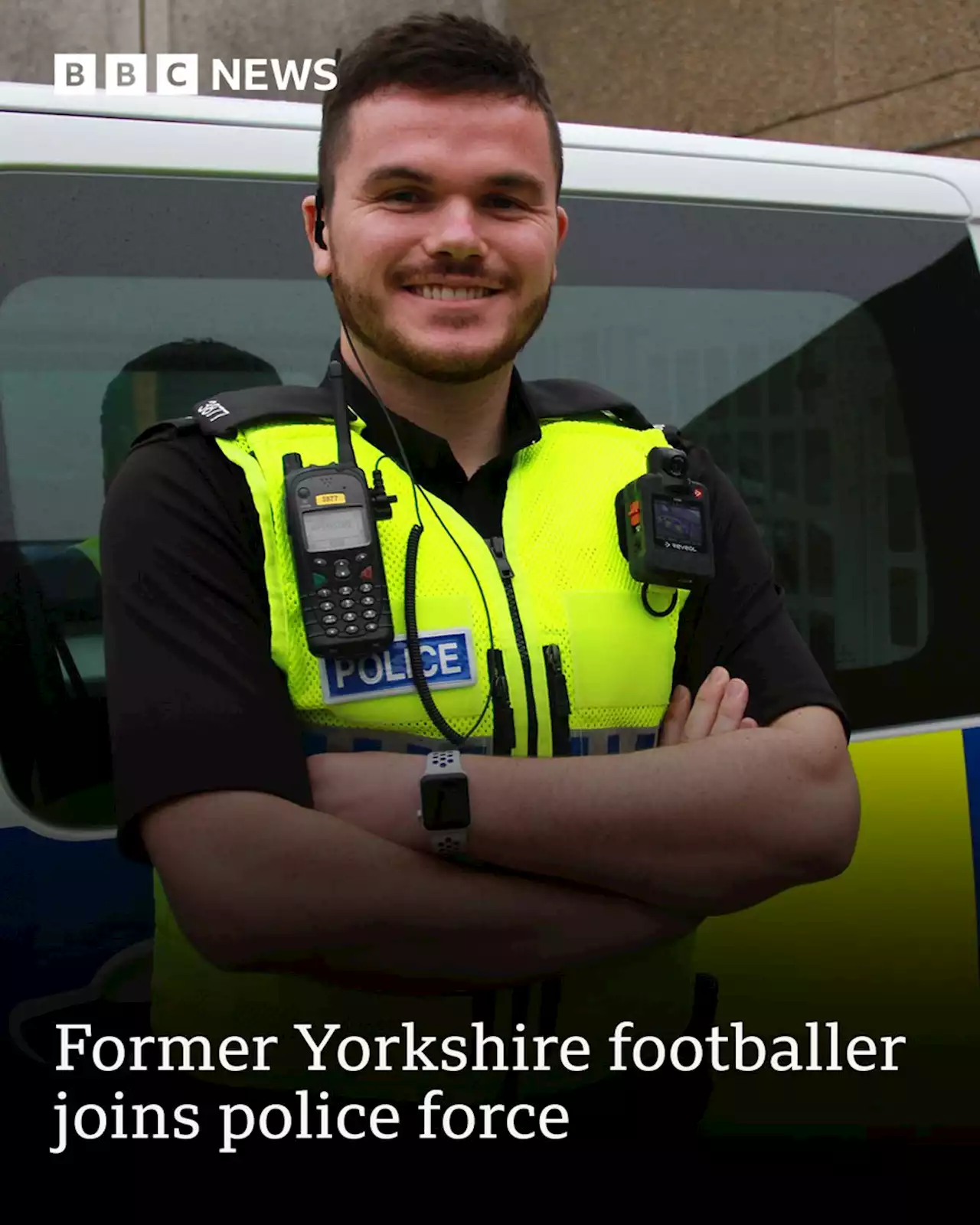 Harry Middleton: Ex-Doncaster Rovers footballer joins police front line