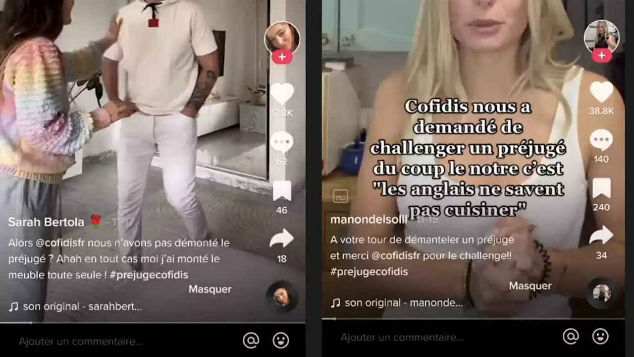 Prêt à la consommation: sur TikTok, Cofidis s'est offert des vidéos sponsorisées mais non déclarées