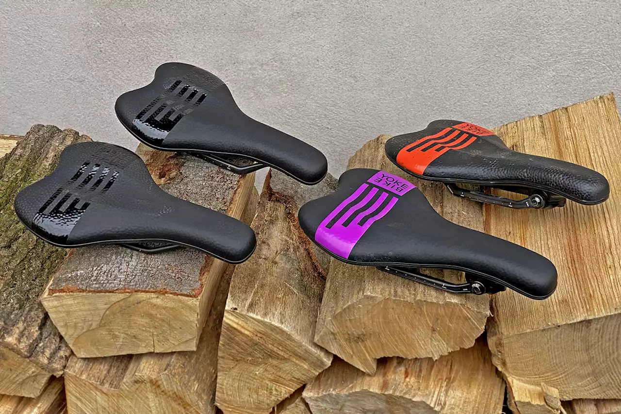 BikeYoke Sagma Saddle Adds Floating Carbon & Regular Lite Rails, Plus Raw Barkeeper Stem