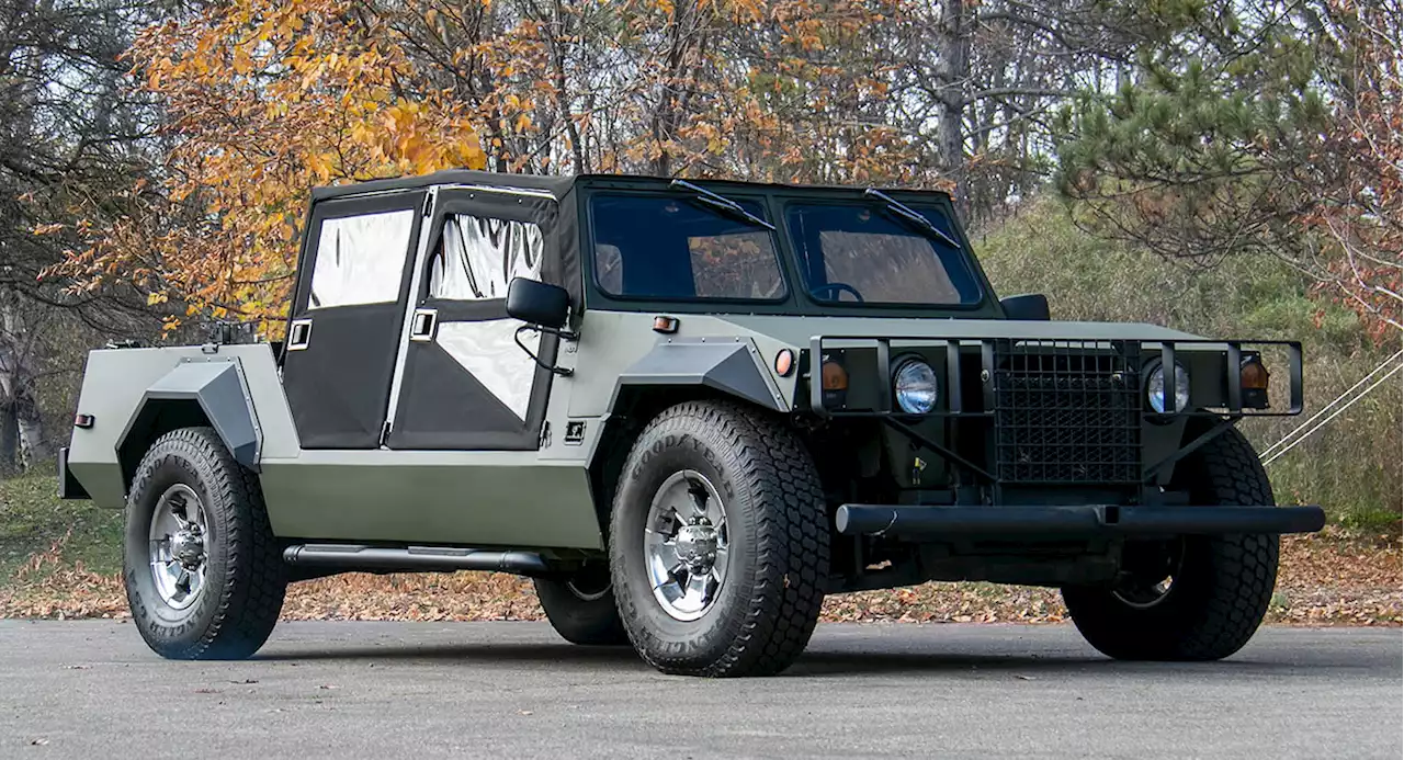 The Other HMMWV: Rare 1981 Teledyne Continental Cheetah Going Up For Auction | Carscoops