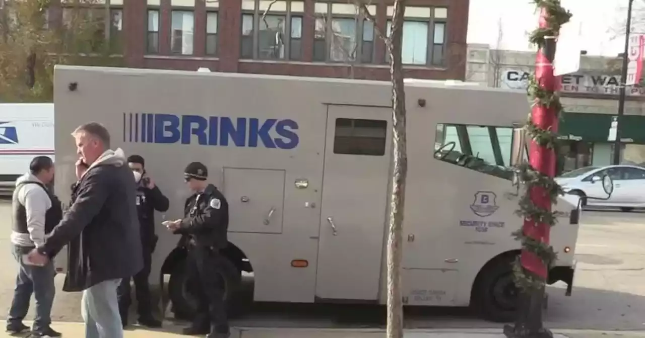 Suspect arrested after robbery of Brinks truck outside Edgewater bank