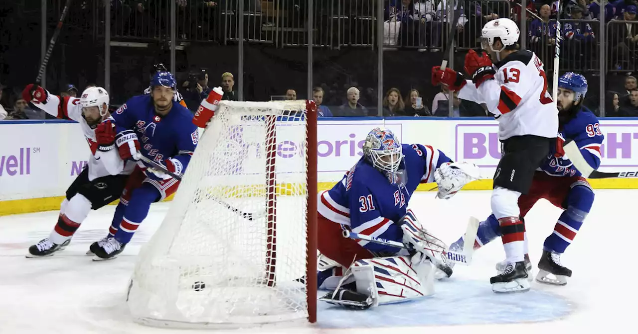 Devils show why they are one of NHL's best, use speed to pull away from Rangers