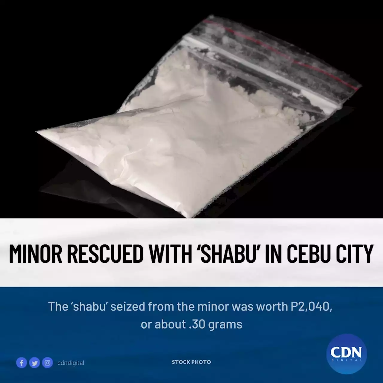 Minor rescued with ‘shabu’ in Cebu City