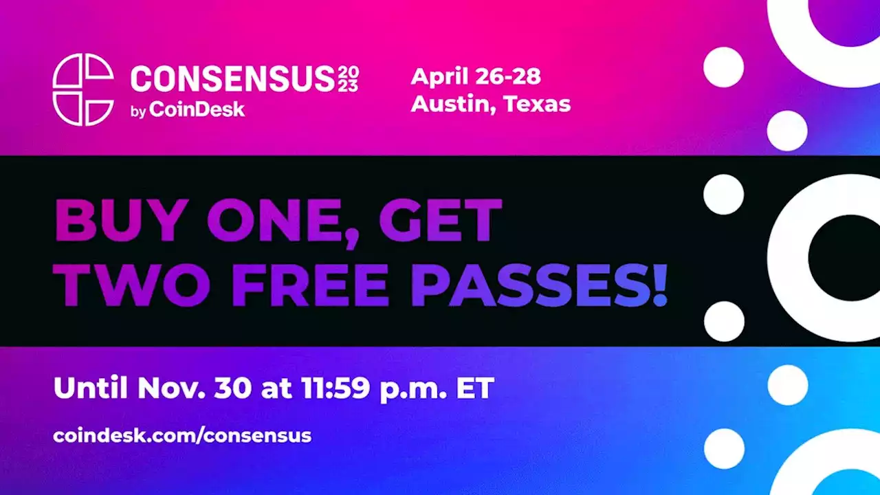 Consensus 2023 Presented by CoinDesk | April 26-28, 2023