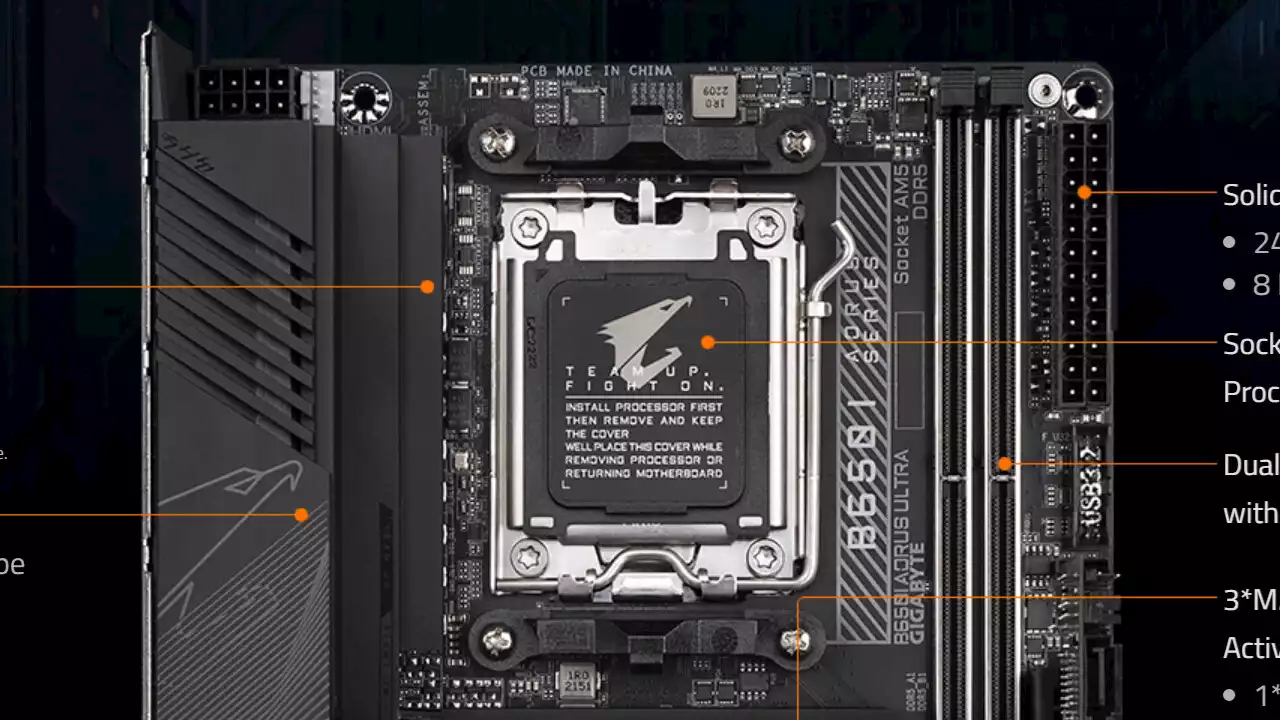 Gigabyte B650I Aorus Ultra: Mehr Auswahl in Mini-ITX für Ryzen 7000