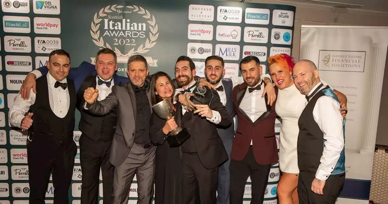 Scotland's best Italian restaurants, cafes and delis crowned at national awards