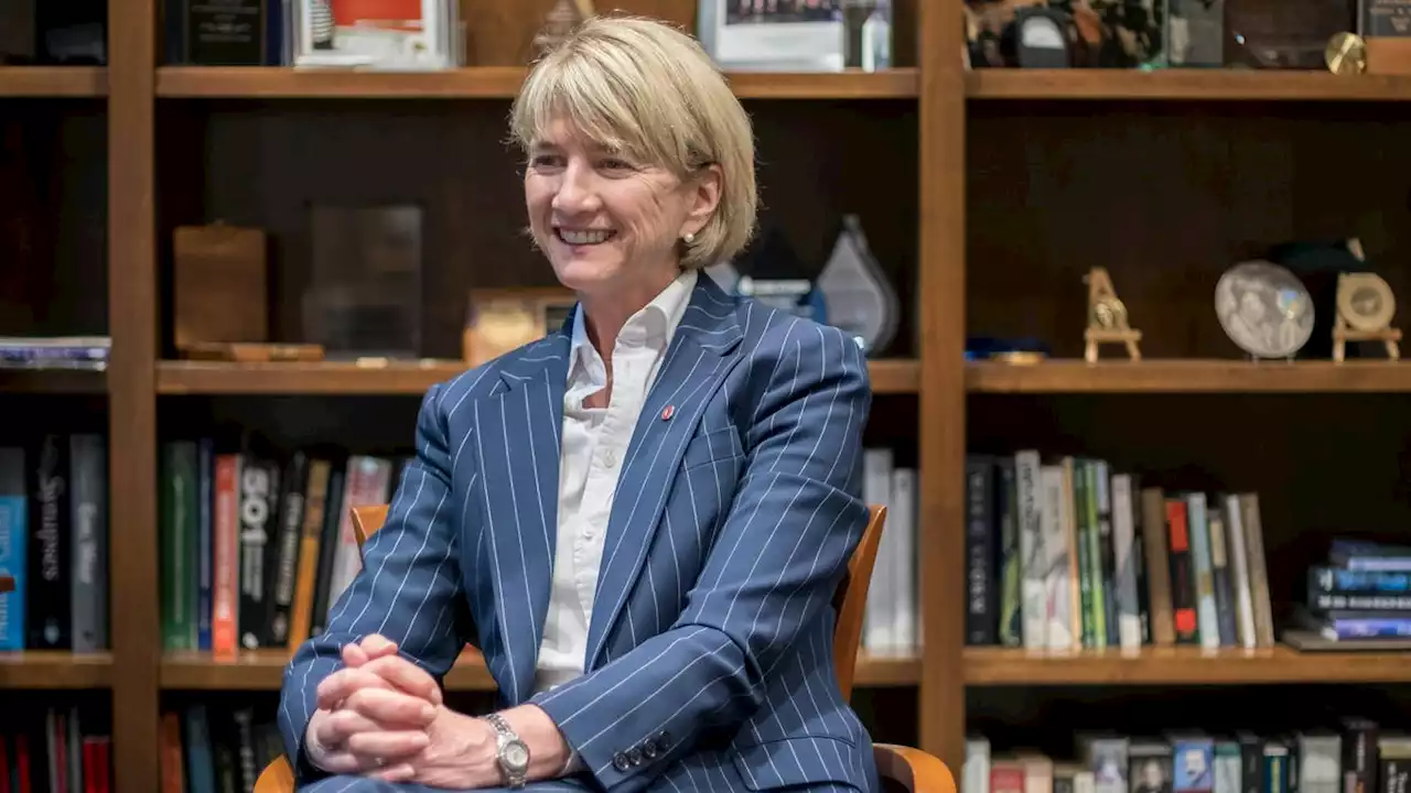 Here's a quick look at Ohio State University President Kristina Johnson's career